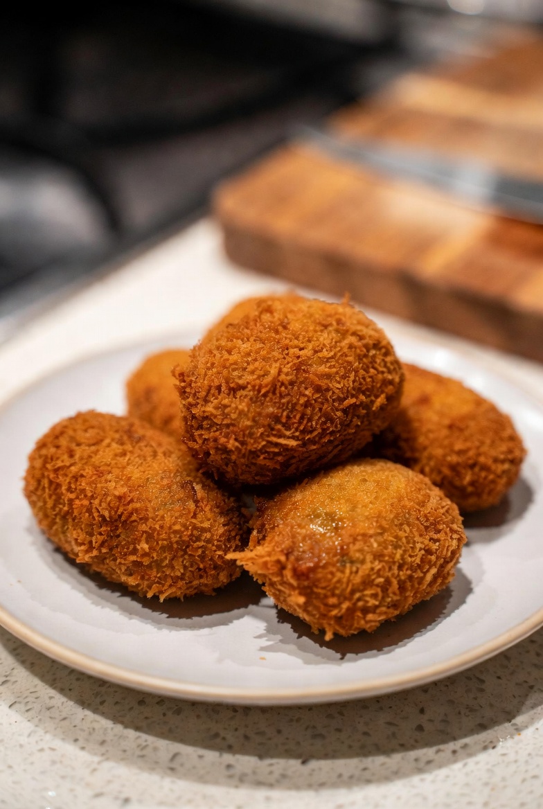 Korokke de Carne com Curry (6un)